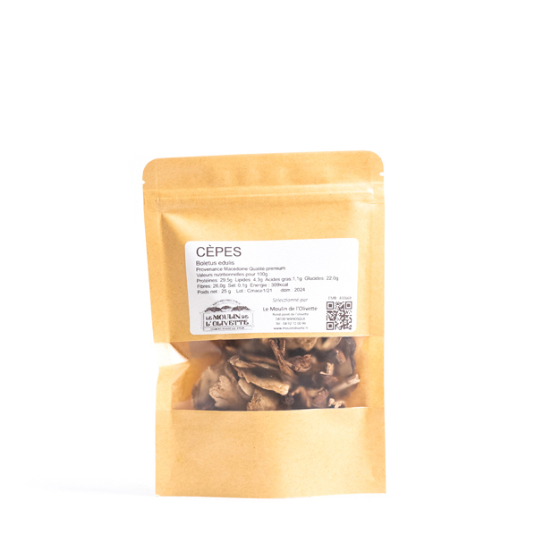 Cèpes séchées 25G