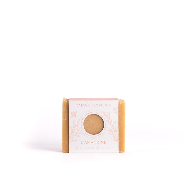 Savon L'amandine - amande douce & miel de lavande