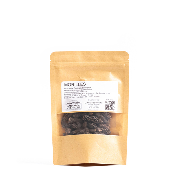 Morilles séchées 25G