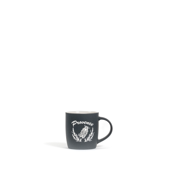 Mug Provence Noir Cigale