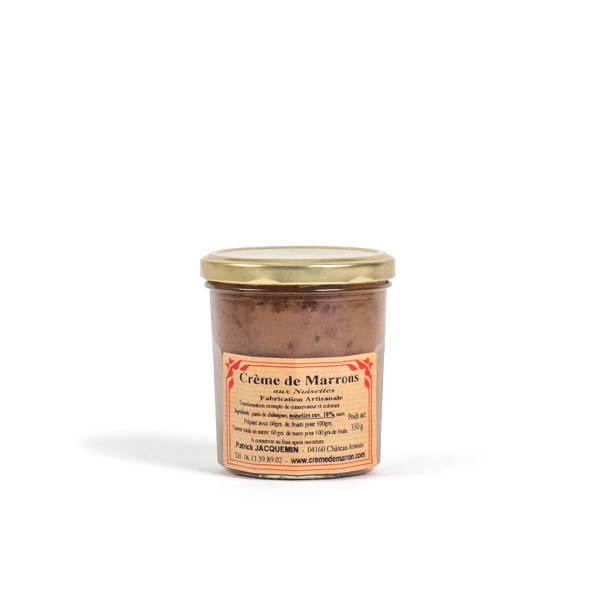 Crème de marron aux noisettes