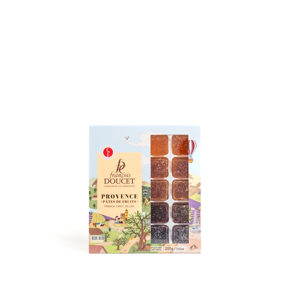 Coffret pâtes de fruits en Provence